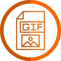 Gif  Vector Icon Design