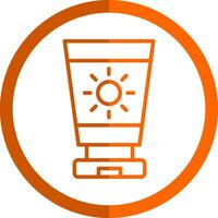 Sunblock  Vector Icon Design