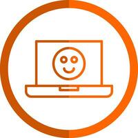 Happy Face  Vector Icon Design