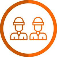 Workers  Vector Icon Design