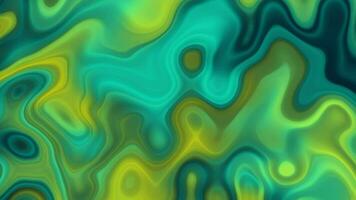 abstract multicolored liquid wave video