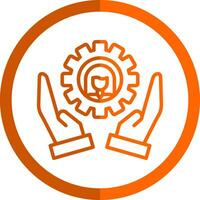 Social Worker Vector Icon Design