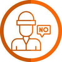 No  Vector Icon Design