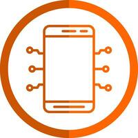Mobile Technology  Vector Icon Design