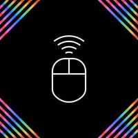 Wireless input device Vector Icon
