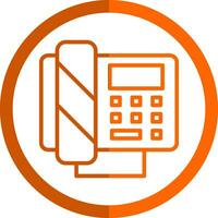 Telephone  Vector Icon Design