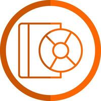 Compact Disk  Vector Icon Design