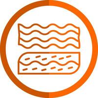 Bacon Vector Icon Design