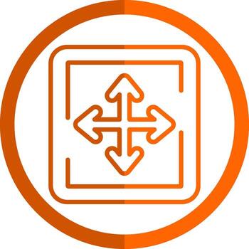 Move Vector Icon Design