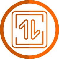 Mobile Data Vector Icon Design