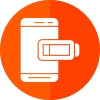 Low Battery  Vector Icon Design