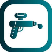 Water Gun  Vector Icon Design