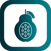 Papaya Vector Icon Design