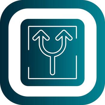 Split Vector Icon Design