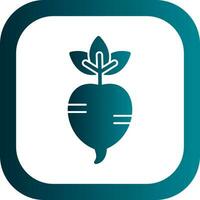 Beet Vector Icon Design