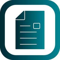 Document Vector Icon Design