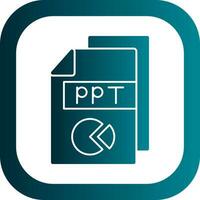 Ppt  Vector Icon Design