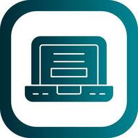 Laptop  Vector Icon Design
