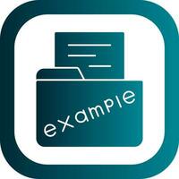 Example  Vector Icon Design