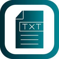 Txt  Vector Icon Design