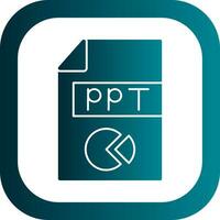 Ppt  Vector Icon Design