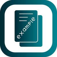 Example  Vector Icon Design