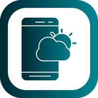 Weather App  Vector Icon Design