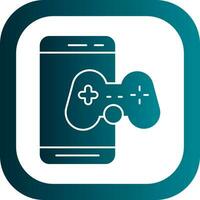 Mobile Game  Vector Icon Design