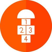 Hopscotch  Vector Icon Design
