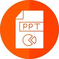 Ppt  Vector Icon Design