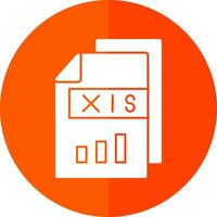 xls vector icono diseño