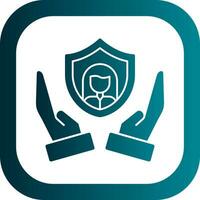 Personal Security Vector Icon Design