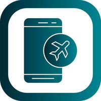 Airplane Mode  Vector Icon Design
