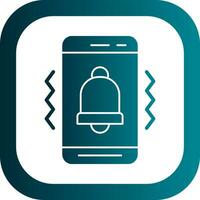 Mobile Vibrate  Vector Icon Design