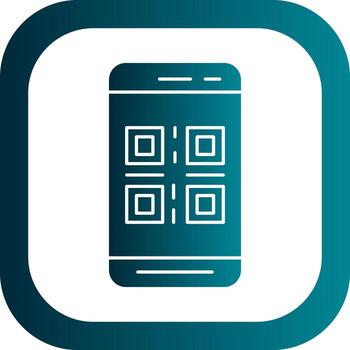 Qr Code  Vector Icon Design