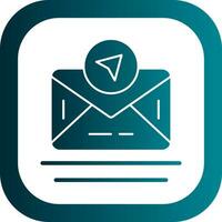 Send Mail  Vector Icon Design