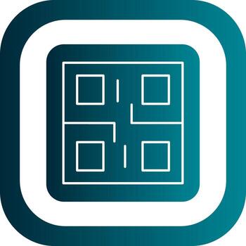 qr código vector icono diseño