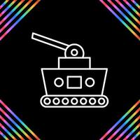 icono de vector de tanque