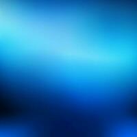 Blue gradient neon shimmering abstract background with bokeh effect photo