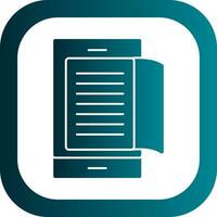 Ebook Vector Icon Design