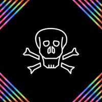 Pirate Skull Vector Icon