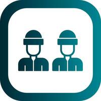 Workers  Vector Icon Design