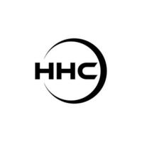 hhc logo diseño, inspiración para un único identidad. moderno elegancia y creativo diseño. filigrana tu éxito con el sorprendentes esta logo. vector