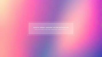 Simple Trendy And Soft Gradient Color Vector Background