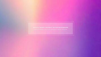 Simple Trendy And Soft Gradient Color Vector Background