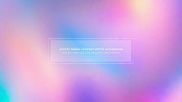 Simple Trendy And Soft Gradient Color Vector Background