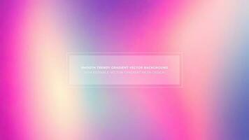 Simple Trendy And Soft Gradient Color Vector Background