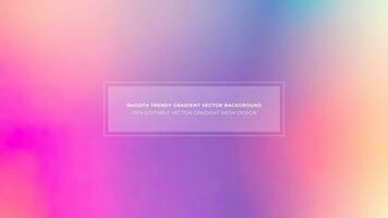 Simple Trendy And Soft Gradient Color Vector Background