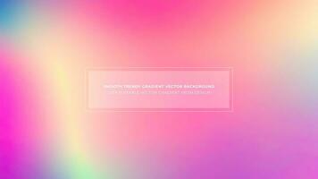 Simple Trendy And Soft Gradient Color Vector Background