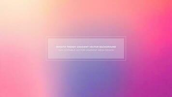 Simple Trendy And Soft Gradient Color Vector Background